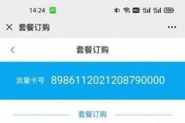 手机流量卡充值管理系统网站源码