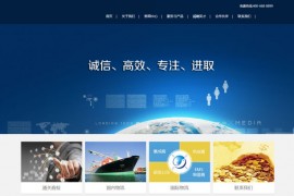 投资基金融资理财服务企业网站源码 织梦dedecms模板